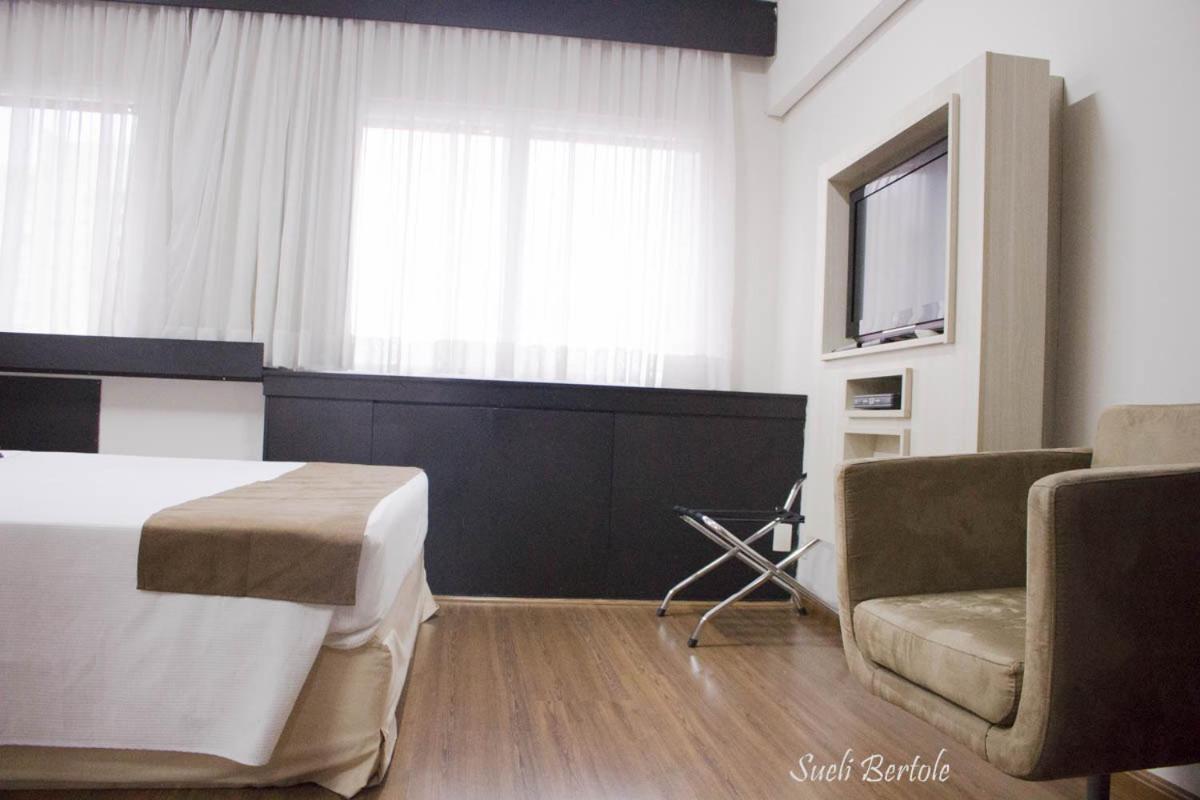 Lindo Flat Em Hotel 4 Estrelas Na Bela Vista São Paulo Eksteriør billede